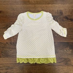 Matilda Jane Polka Dot Top Size 4